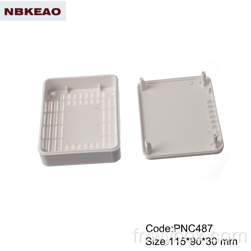 Boîtiers abs PNC048 pour la fabrication de routeurs boîtier de coque de routeur wifi boîtier en plastique pour jonction électrique électronique